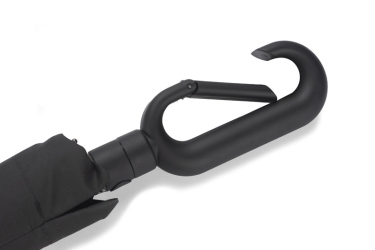 Parasol składany (37059-02) - Kolor - czarny. Materiał -     poliester pongee 190T, metal, tworzywo. Wymiary -     ⌀ 1050 mm, dł. 750 mm; 540 x 60 x 45 mm (złożony)