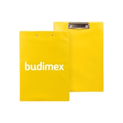 Teczka żółta z klipem